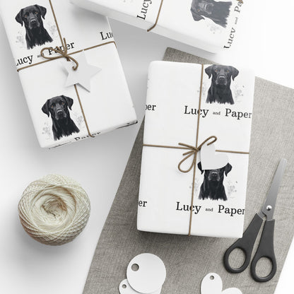 Personalized Pet Wrapping Paper
