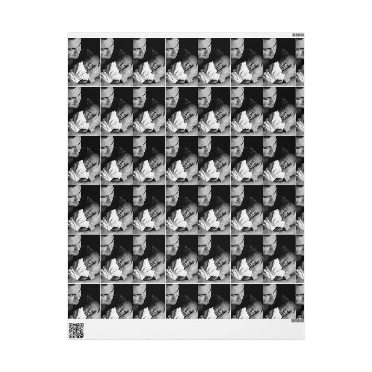Personalized Father's Day Wrapping Paper